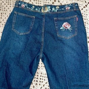 Embroidered Jeans